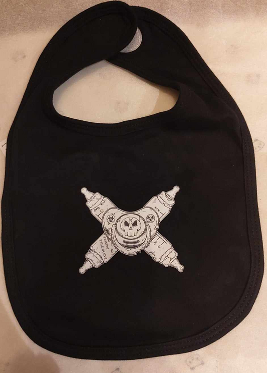 🩸 Bavoir tétine-bib – Mini démon, maxi style 🩸
